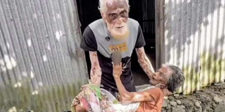 ‘আল্লাহ আমাকে খাবার দাও, স্ত্রীকে নিয়ে খুব কষ্টে আছি’