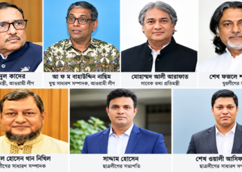 জুলাই গণহত্যা মামলায় ওবায়দুল কাদেরসহ ৭ জনের মৃত্যুদণ্ড