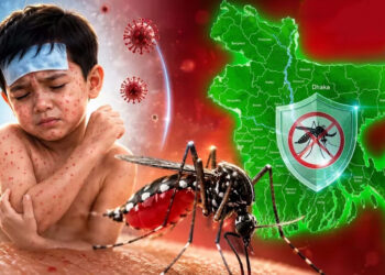গত ২৪ ঘন্টায় হামের উপসর্গে আরও ৮ জন মারা গেছে, ডেঙ্গুতে মৃত্যু ৭