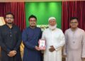 বিরোধীদলীয় নেতার সাথে ডাকসু নেতৃবৃন্দের সাক্ষাৎ