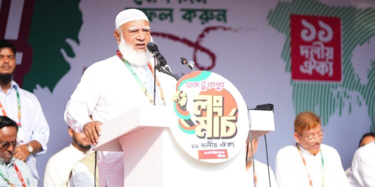 আট দফা যেকোনো সময় এক দফায় পরিণত হতে পারে: ডা. শফিকুর রহমান