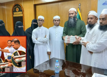 বিশ্বজয়ী হাফেজদের উপহার দেওয়া ‘নেক্সাস’ বই ফেরত নিলেন ধর্ম প্রতিমন্ত্রী