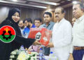 দরিদ্রদের জন্য বরাদ্দ সেলাই মেশিন নিলেন ভাইস চেয়ারম্যান পদপ্রার্থী