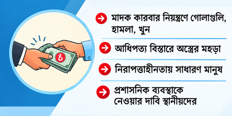 যাত্রাবাড়ীতে ব্যাপক চাঁদাবাজি, আইনশৃঙ্খলা পরিস্থিতির চরম অবনতি