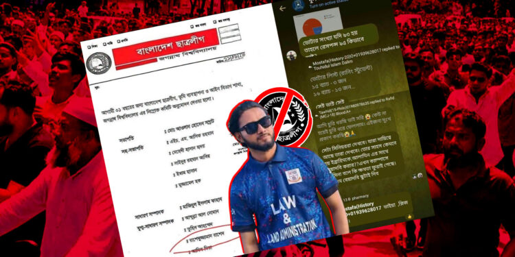 জেলাকল্যাণ ও সাংবাদিকতার আড়ালে সক্রিয় হচ্ছে ‘নিষিদ্ধ ছাত্রলীগ’