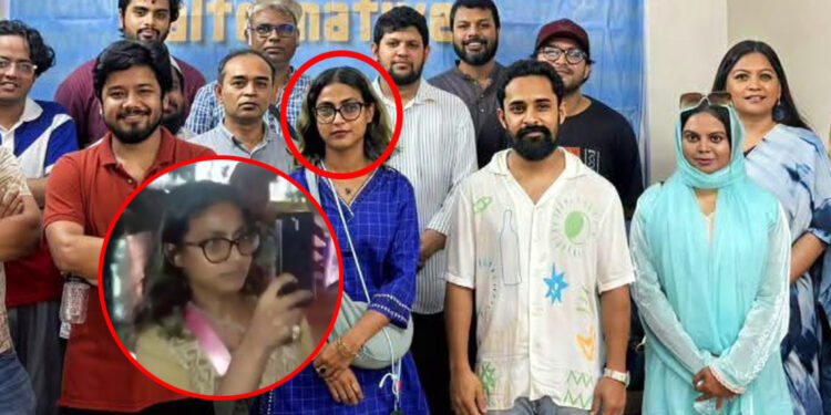 পরিচয় মিলল গুলশানের মদ্যপ রাজনৈতিক নেত্রী মায়েদা তানহা বিদূষীর