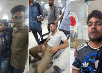 পুলিশের মাদকবিরোধী অভিযানে সাংবাদিকদের ওপর হামলা, অভিযোগ ঢাবি ছাত্রদের বিরুদ্ধে