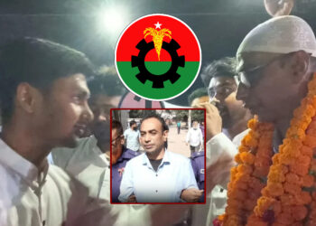 ধর্ষণ মামলায় যাবজ্জীবন দণ্ডপ্রাপ্ত বিএনপির সাবেক নেতা জামিনে মুক্ত: ফুলের মালায় বরণ