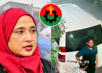 মাইক্রোবাসে বসে রাড্ডায় হামলা-লুটের নির্দেশ দেন সাবেক বিএনপির এমপি মিষ্টি