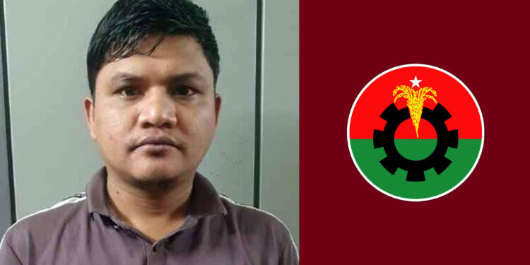 রাড্ডায় ভাঙচুরের ঘটনায় বিএনপি সাইবার নেতা গ্রেফতার