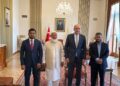 তুরস্কের পার্লামেন্ট স্পিকারের সঙ্গে বিরোধীদলীয় নেতা ডা. শফিকুর রহমানের বৈঠক