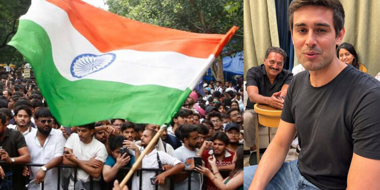 বিক্ষোভের আগেই ভারতীয় ইউটিউবার ধ্রুব রাঠিকে আটক করল পুলিশ
