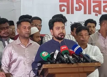 চাঁদাবাজ আর স্বৈরাচার একাকার হয়ে গেছে: নাহিদ ইসলাম