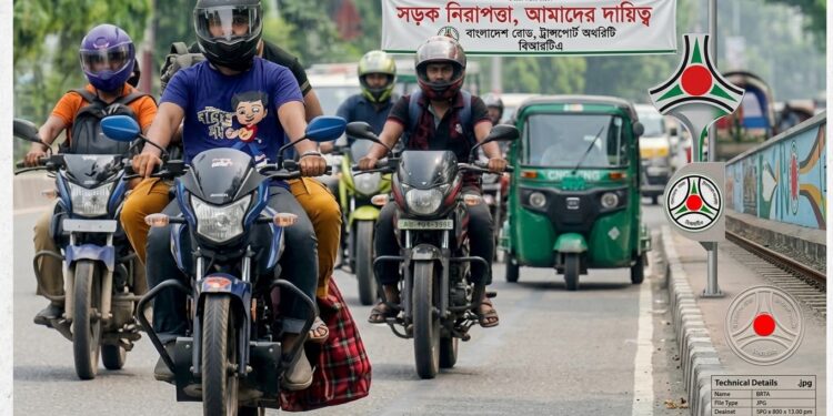 মোটরসাইকেলের সামনেও নম্বরপ্লেট বাধ্যতামূলক, সময়সীমা দিল বিআরটিএ