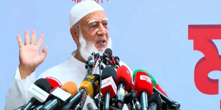আওয়ামী লীগের পথেই হাঁটছে বিএনপি: জামায়াত আমির