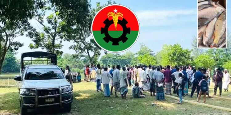 বিএনপি নেতার হঠাৎ মনে হলো, সরকারি পুকুরের মাছগুলো তার
