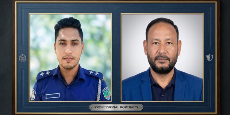 কাভার্ডভ্যানের চাপায় পুলিশ কর্মকর্তা ও বিএনপি নেতাসহ নিহত দুই