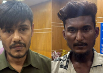 পুলিশের সংকেত অমান্য করে পালানোর চেষ্টা, অস্ত্রসহ গ্রেপ্তার অরিন ও শান্ত