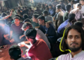 তিন যুগ পর রাবি স্টেশনে থামল দুই ট্রেন, আম্মারের উদ্যোগে শিক্ষার্থীদের উল্লাস