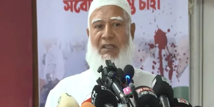 আওয়ামী লীগকে নিয়ে কঠোর বার্তা দিলেন জামায়াত আমির