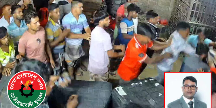 ব্যবসায়ীকে মারধর, টাকা ছিনতাইয়ের অভিযোগ যুবদল নেতার বিরুদ্ধে
