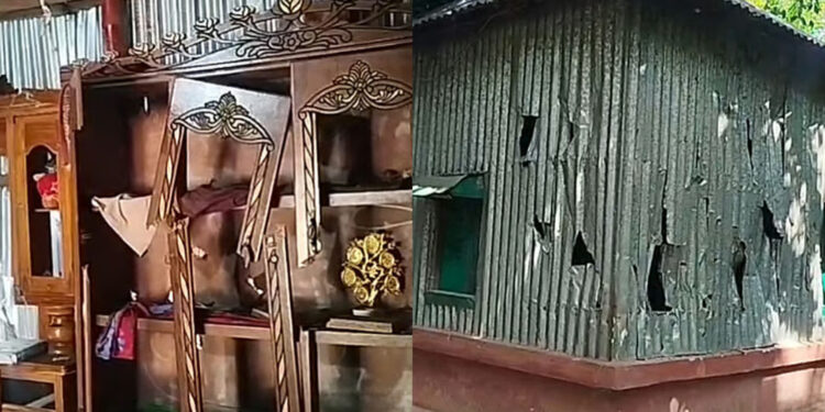 সুনামগঞ্জে যুদ্ধাপরাধের মামলার সাক্ষীর বাড়ি-দোকানে হামলা-ভাঙচুরের অভিযোগ